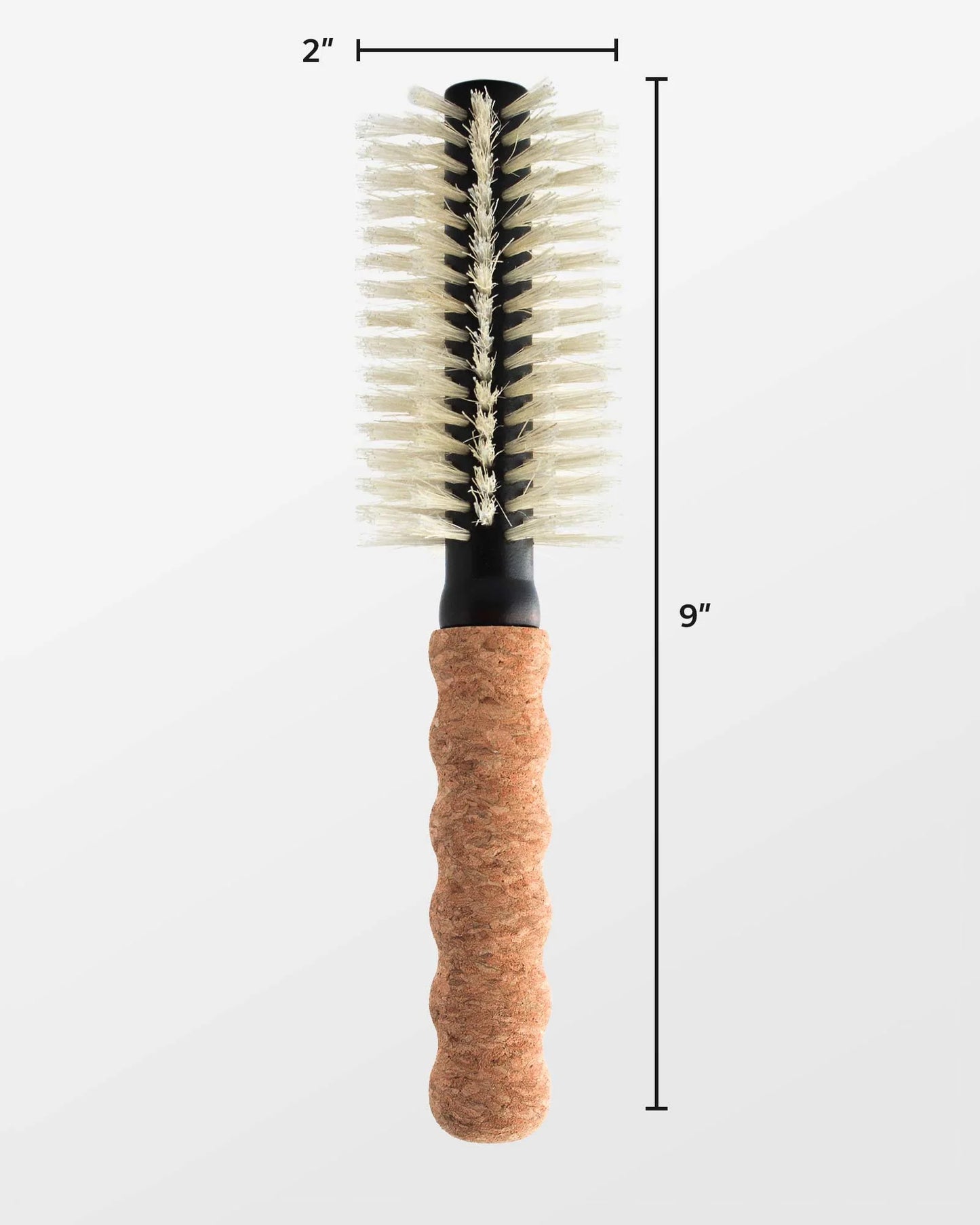 Dom Dom Small Round Boar / Nylon Bristle Brush
