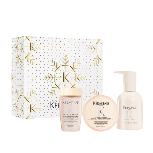 Kerastase Gloss Absolu Holiday Trio Set for Thick, Glossy Hair