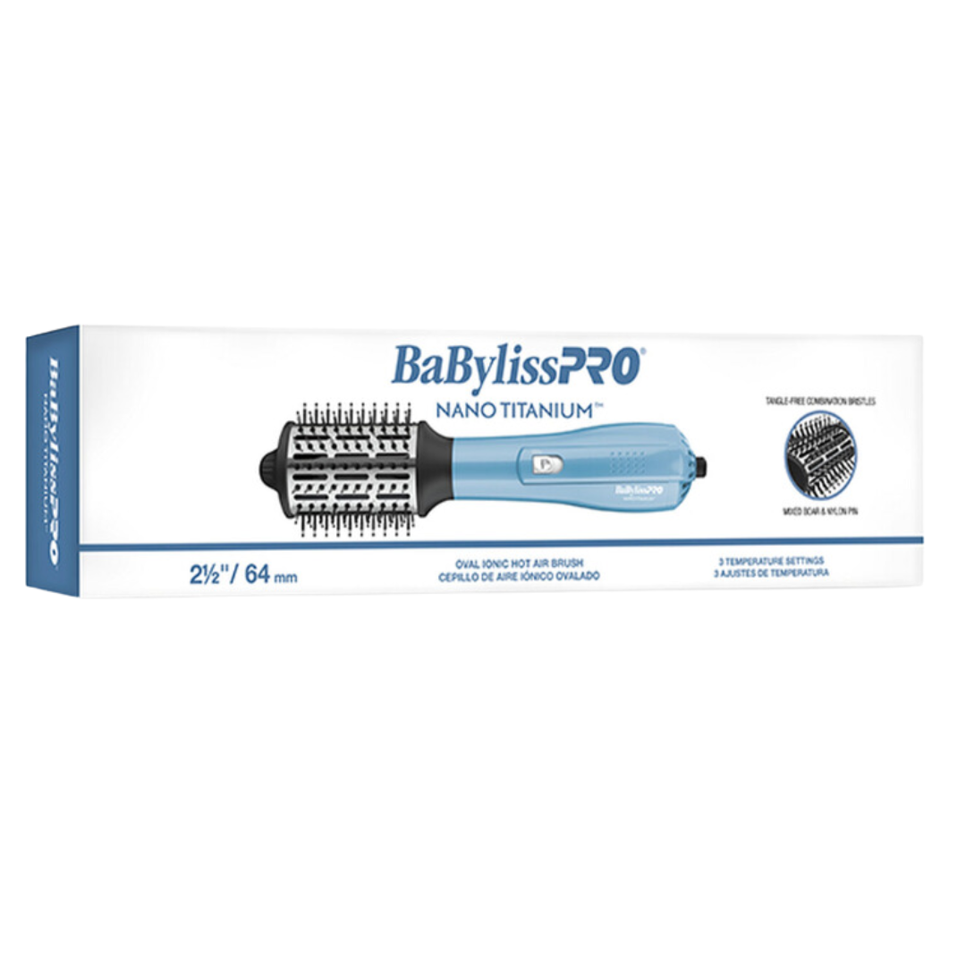 BABYLISSPRO® NANO TITANIUM™ OVAL IONIC HOT AIR BRUSH