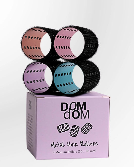 Dom Dom Medium Metal Hair Rollers Add on