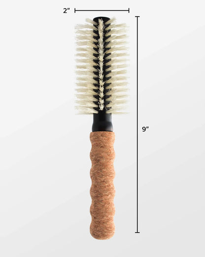 Dom Dom Small Round Boar / Nylon Bristle Brush