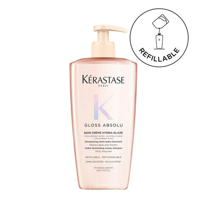 Kerastase Gloss Absolu Bain Crème Hydra-Glaze Anti-Frizz Shampoo